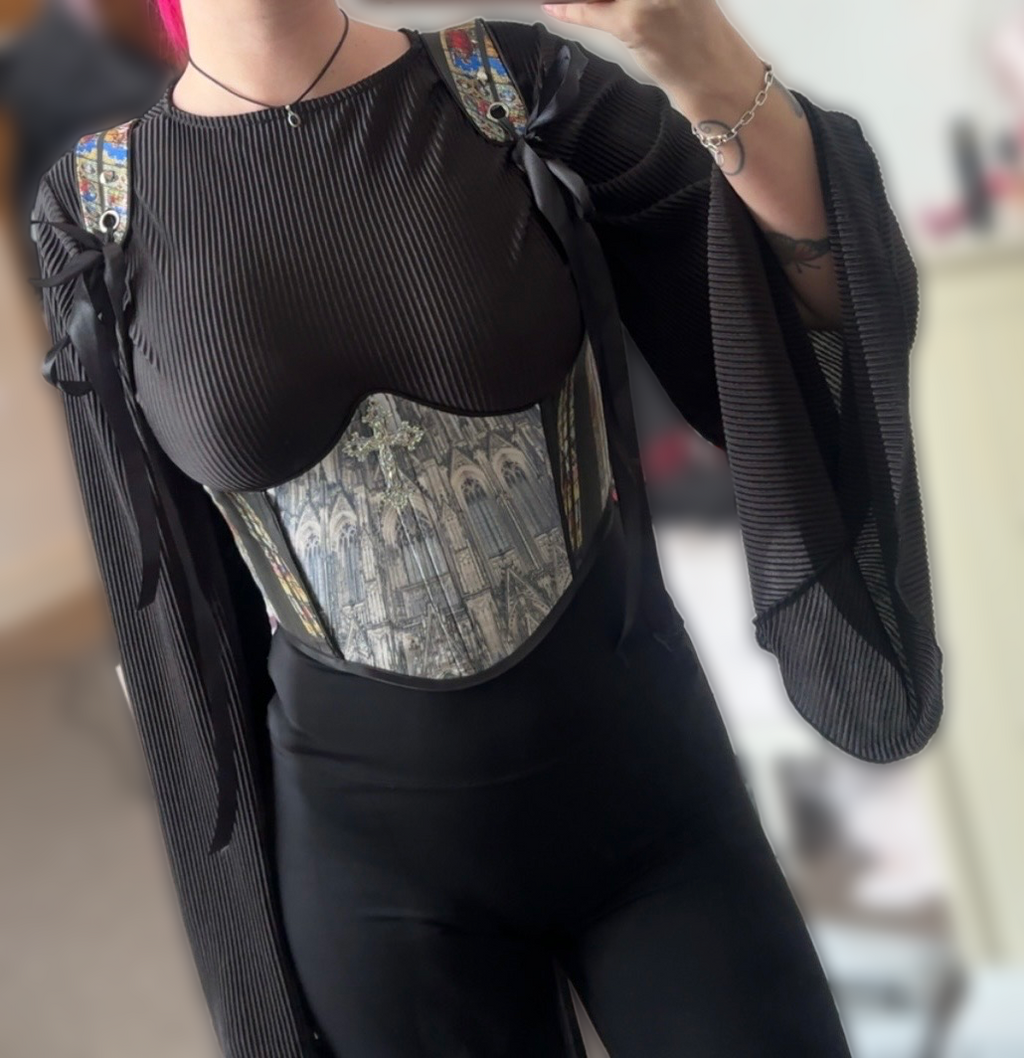 Cologne Cathedral underbust corset
