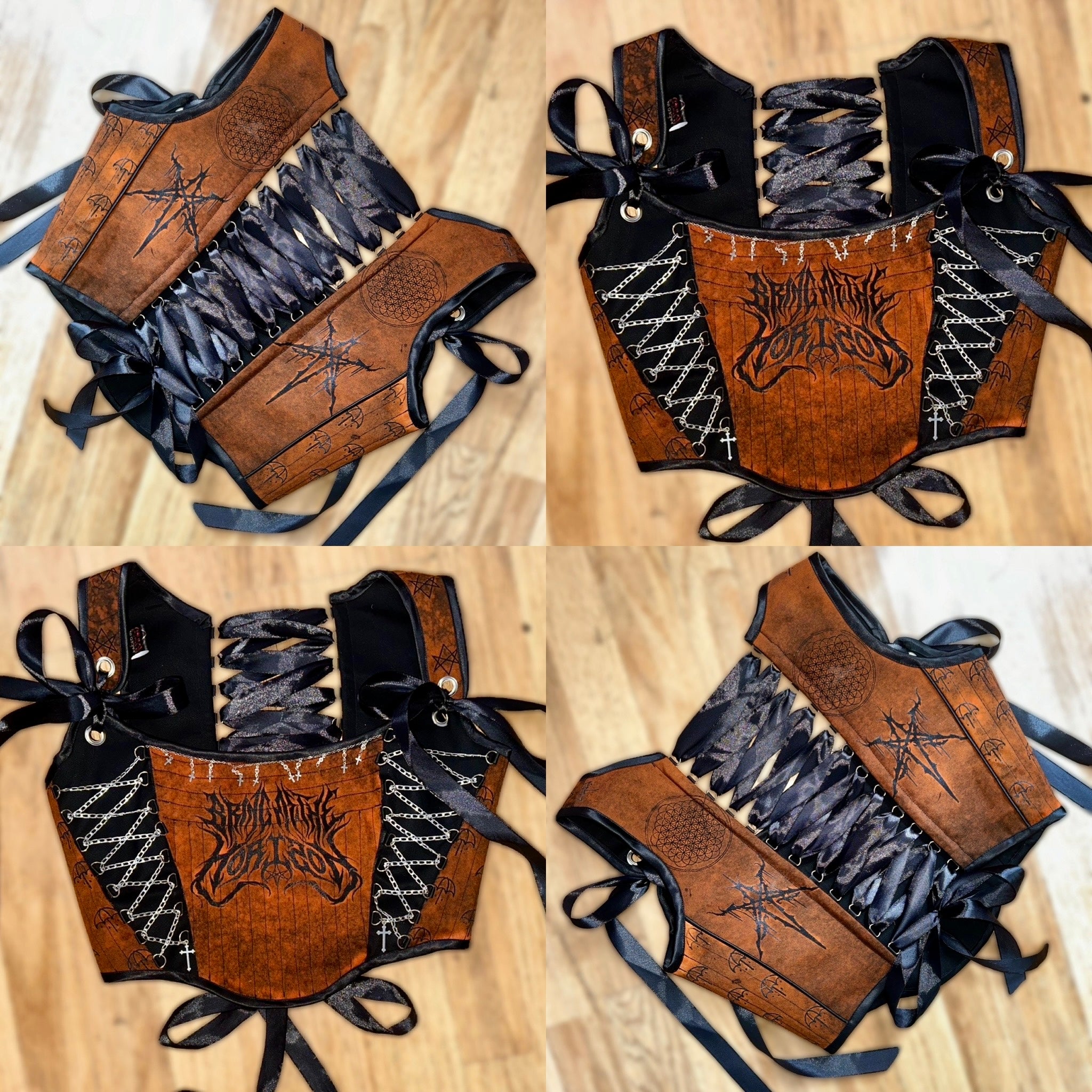 Bring Me The Horizon racer back corset