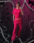 Reworked Pink Vans Tshirt