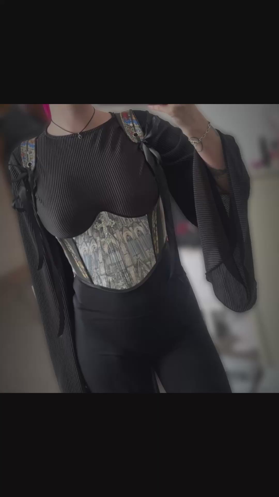 Cologne Cathedral underbust corset